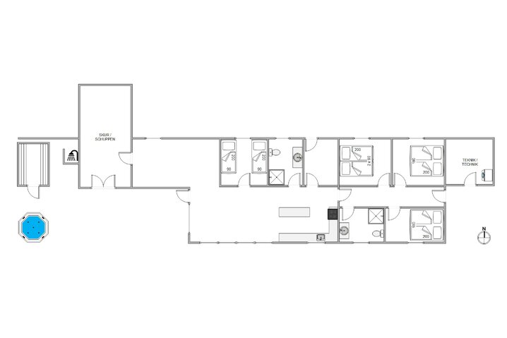 Ferienhaus i6846 in Wolle Friks Vej 49, Søndervig - Bild #13