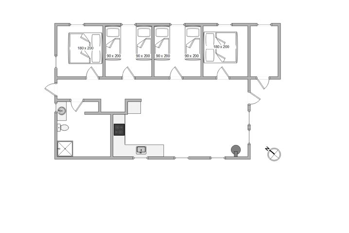 Ferienhaus i6864 in Hjelmevej 89, Søndervig - Bild #13