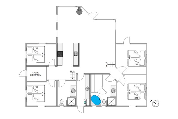 Ferienhaus i6867 in Nordsøvej 280, Søndervig - Bild #13