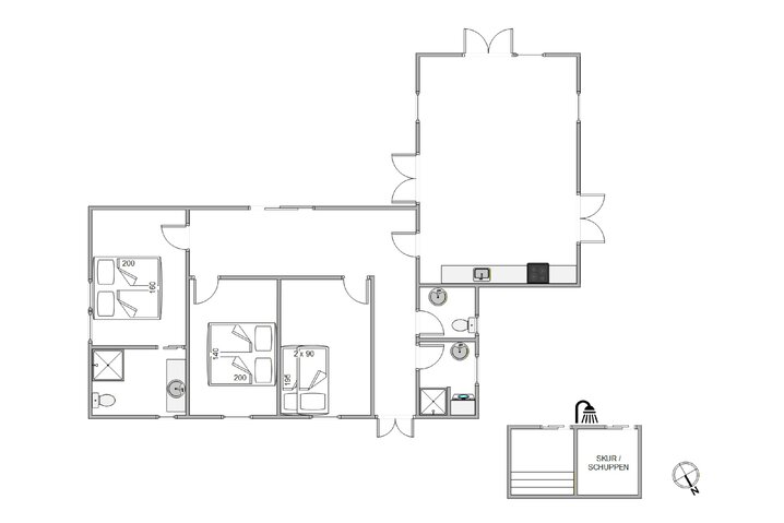Ferienhaus i6869 in Nordsøvej 372, Søndervig - Bild #13