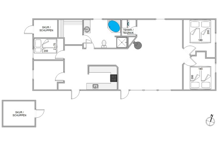 Sommerhus i6871 på Hjelmevej 65, Søndervig - Billede #13