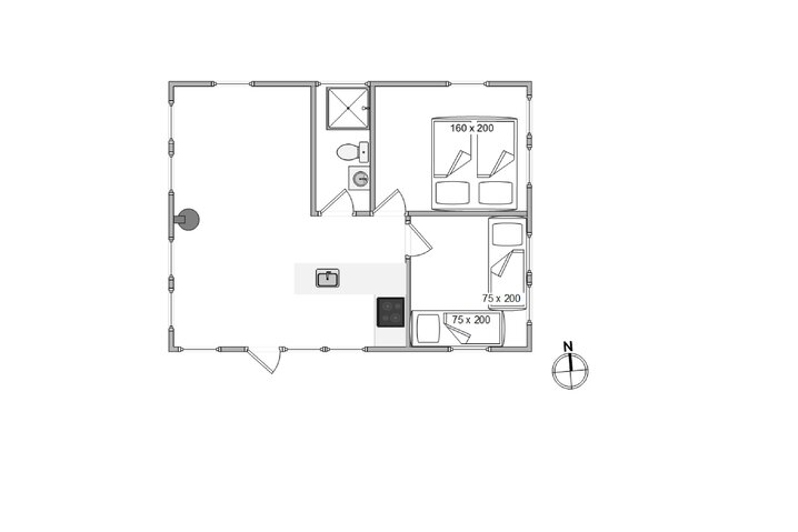 Ferienhaus i6875 in Holmsborgvej 70, Søndervig - Bild #13