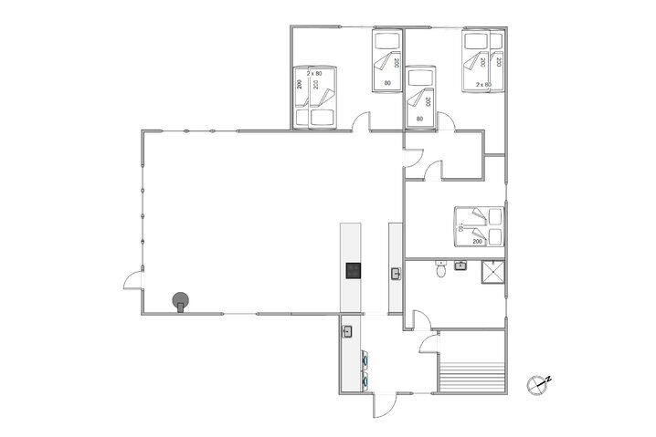 Ferienhaus i6880 in Lodbergsvej 291, Søndervig - Bild #13