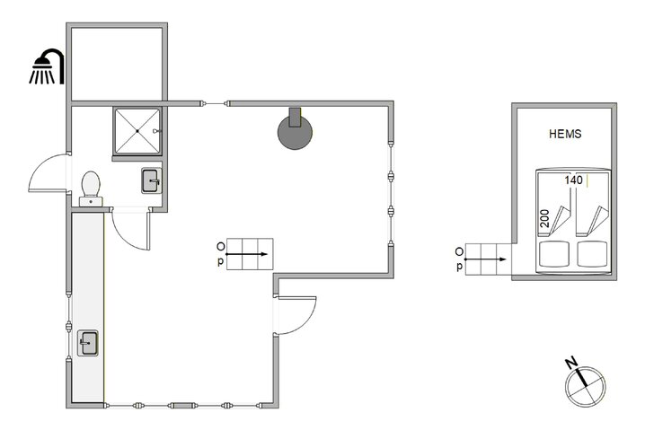 Ferienhaus i6891 in Lodbergsvej 253A, Søndervig - Bild #13