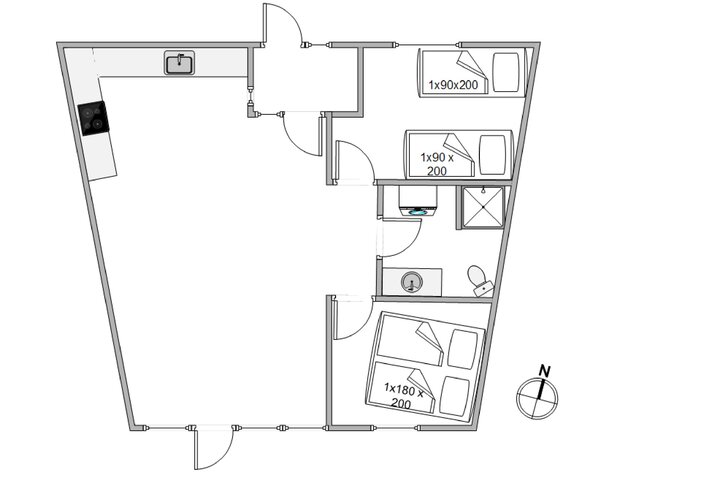 Ferienhaus i6905 in Lodbergsvej 38C, Søndervig - Bild #13