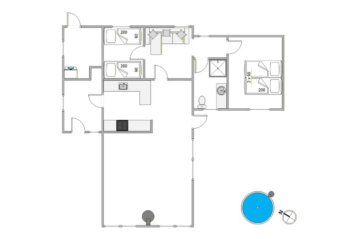 Sommerhus i6907 på Fyrrekrat 2, Søndervig - Billede #13