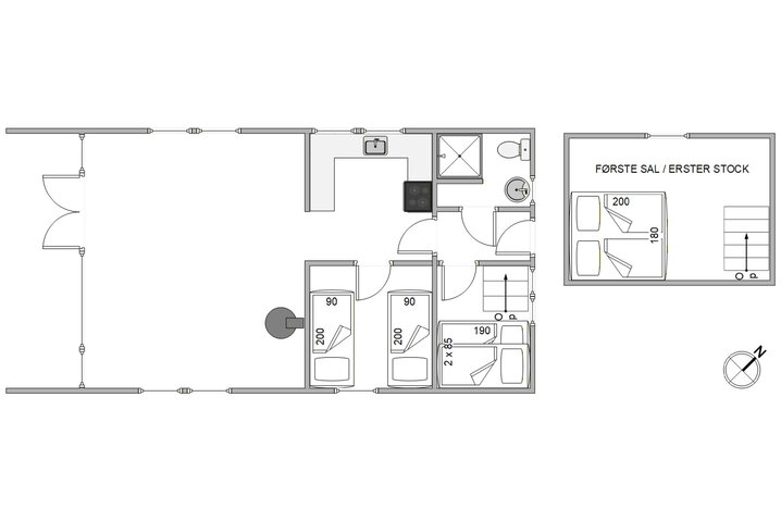 Ferienhaus i6908 in Lodbergsvej 141, Søndervig - Bild #13