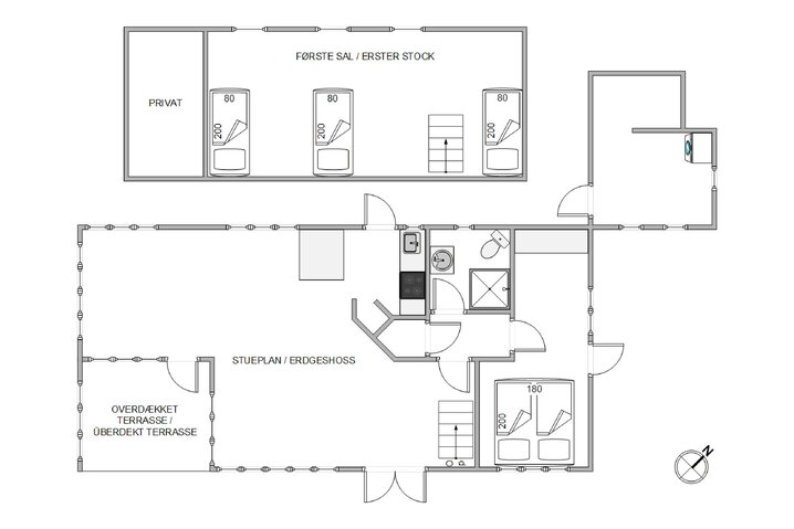 Ferienhaus i6918 in Hvidbjergvej 48, Søndervig - Bild #5