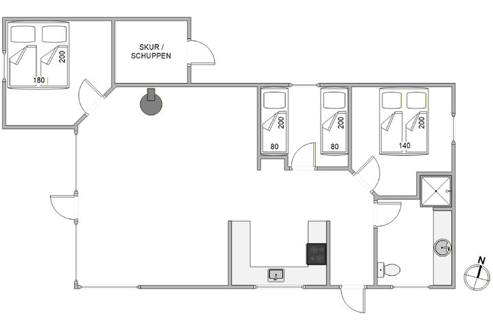 Ferienhaus i6920 in Nordsøvej 179, Søndervig - Bild #5
