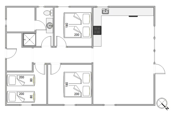 Holiday home i6921 at Fyrrekrat 18, Søndervig - Picture #13