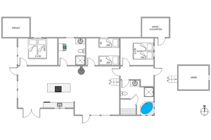Ferienhaus i6927 in Holdvej 7, Søndervig - Bild #13