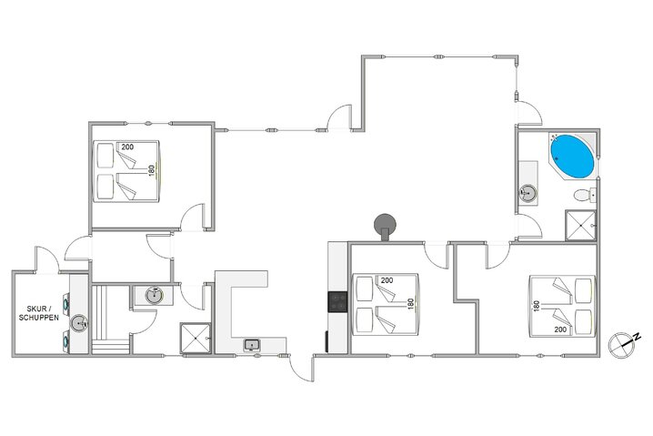 Ferienhaus i6932 in Nordsøvej 400, Søndervig - Bild #13