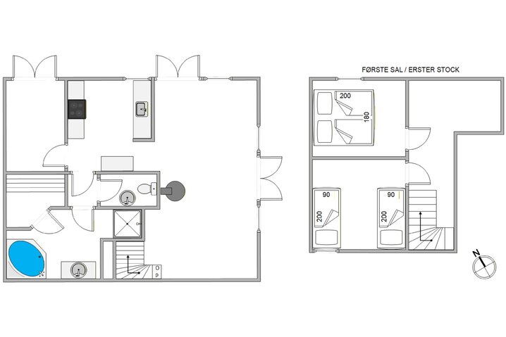 Ferienhaus i6944 in Badevej 20 P4, Søndervig - Bild #13