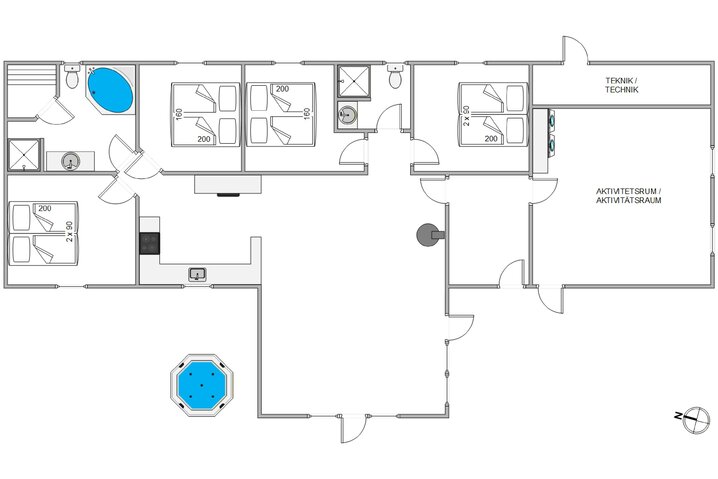 Sommerhus i6969 på Hjelmevej 62, Søndervig - Billede #13