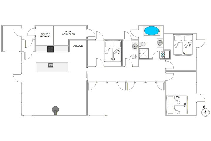 Ferienhaus i6978 in Sand Holms Vej 64, Søndervig - Bild #13