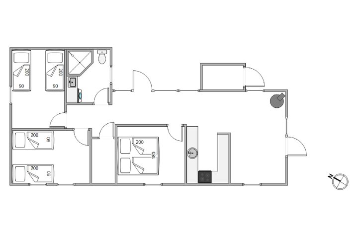 Ferienhaus i6981 in Hvidbjergvej 28, Søndervig - Bild #13