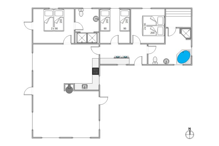 Sommerhus i6983 på Jolanthavej 8A, Søndervig - Billede #5