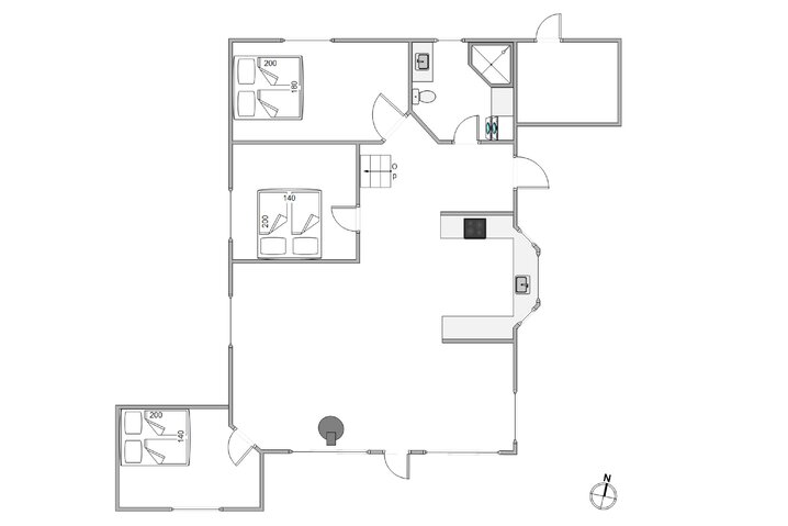 Ferienhaus i6984 in Harbo Stages Vej 27, Søndervig - Bild #13