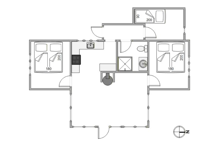 Ferienhaus i6991 in Sletten 78, Søndervig - Bild #5