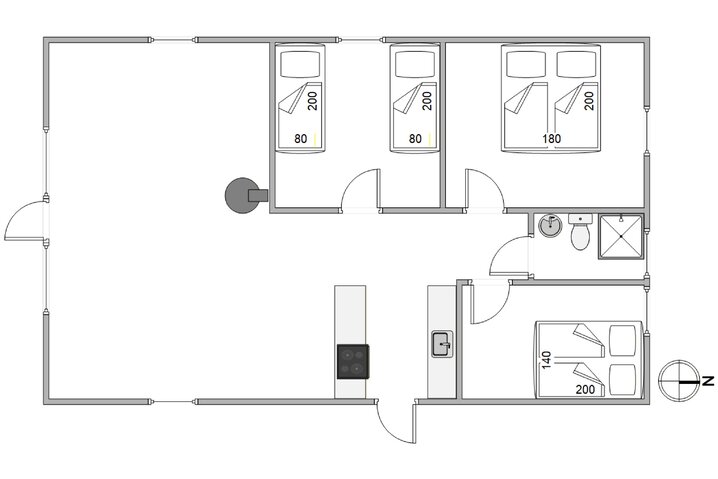 Sommerhus i6993 på Nordsøvej 430, Søndervig - Billede #4