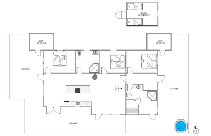 Sommerhus i6996 på Holdvej 1, Søndervig - Billede #13