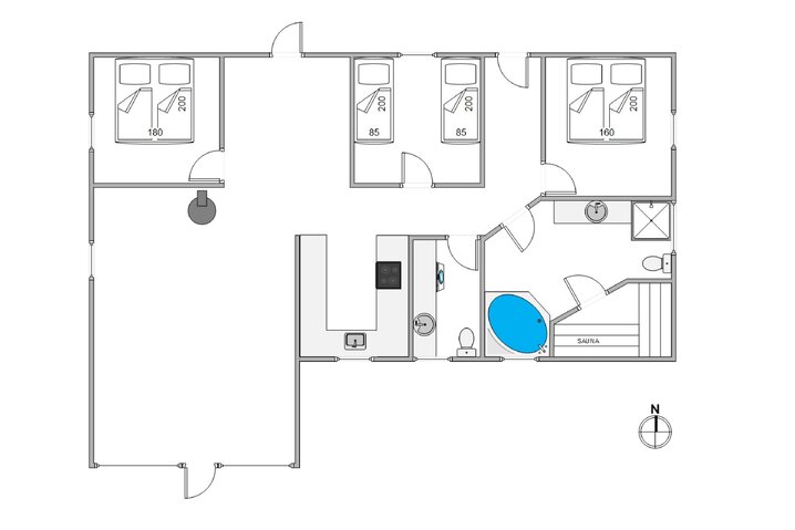 Ferienhaus iW1153 in Hafavej 3, Søndervig - Bild #13