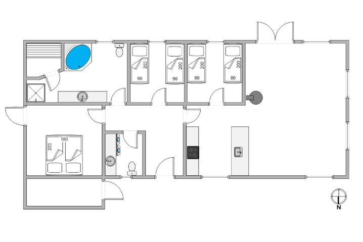 Sommerhus iW1162 på Hafavej 13, Søndervig - Billede #13