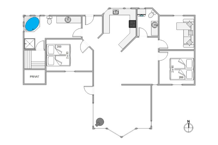Sommerhus iW1184 på Nordsøvej 161, Søndervig - Billede #13