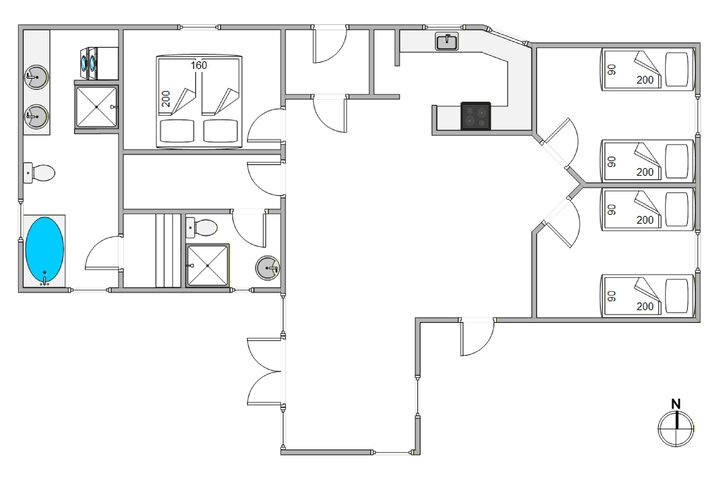 Sommerhus iW1185 på Nordsøvej 49, Søndervig - Billede #13