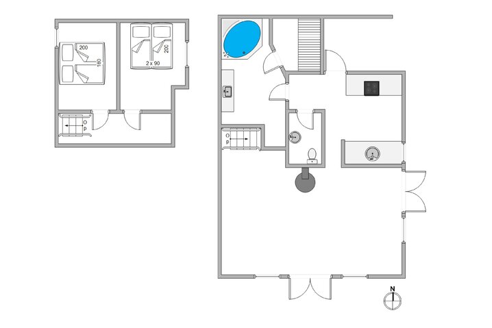 Ferienhaus iW1189 in Badevej 20 C1, Søndervig - Bild #13