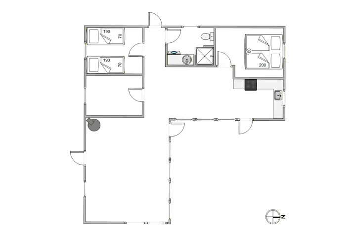 Ferienhaus iW1208 in Wolle Friks Vej 32, Søndervig - Bild #5