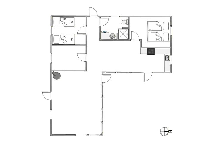 Ferienhaus iW1208 in Wolle Friks Vej 32, Søndervig - Bild #5