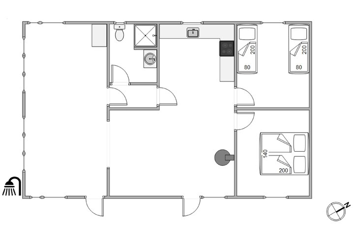 Sommerhus iW1227 på Lodbergsvej 443, Søndervig - Billede #6