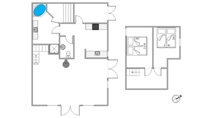 Ferienhaus iW1228 in Badevej 20 L4, Søndervig - Bild #13