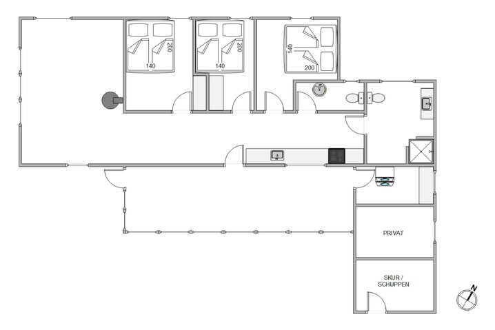 Sommerhus iW1240 på Lodbergsvej 411, Søndervig - Billede #5
