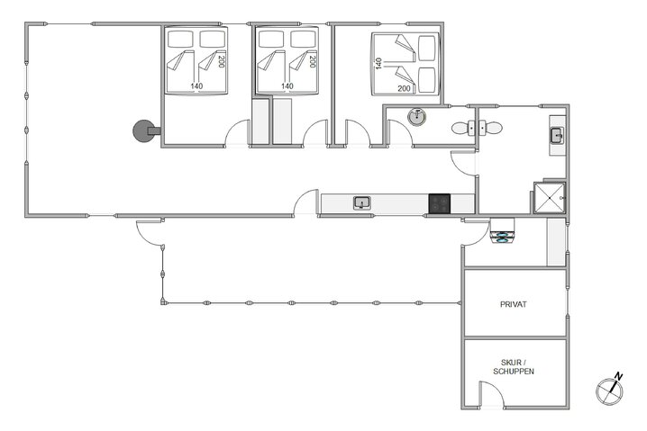 Sommerhus iW1240 på Lodbergsvej 411, Søndervig - Billede #5