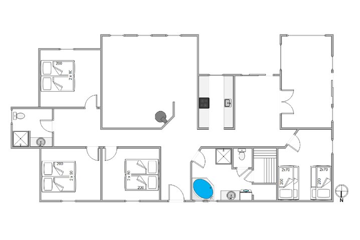 Sommerhus iW1255 på P Snejkers Vej 57, Søndervig - Billede #13