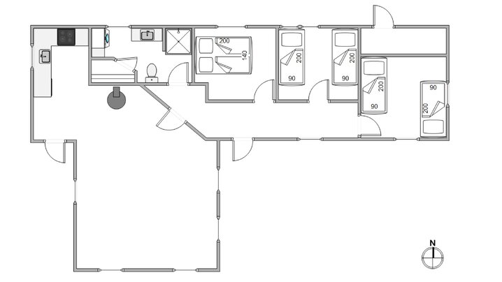 Sommerhus iW1273 på Frans Julius Vej 52, Søndervig - Billede #13