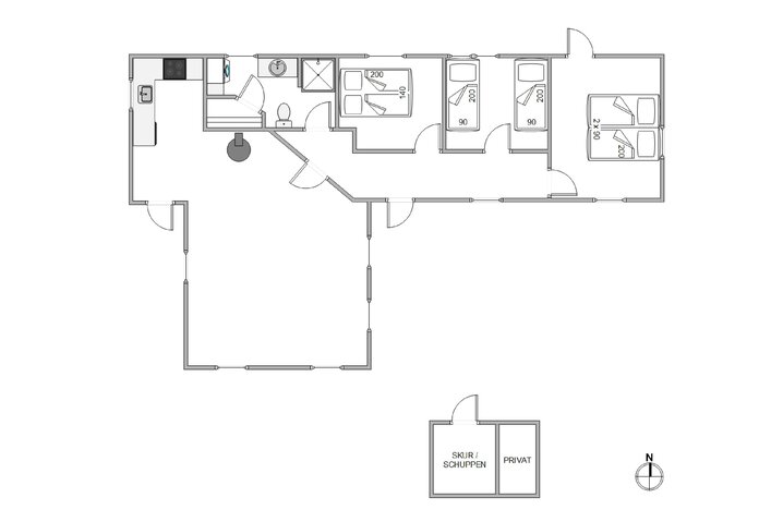 Sommerhus iW1273 på Frans Julius Vej 52, Søndervig - Billede #13