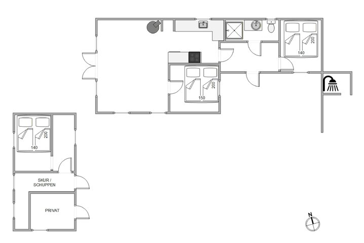 Sommerhus ii1008 på Jakob Bondes Vej 23, Søndervig - Billede #13