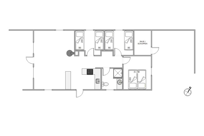 Ferienhaus ii1010 in Hjelmevej 28, Søndervig - Bild #13