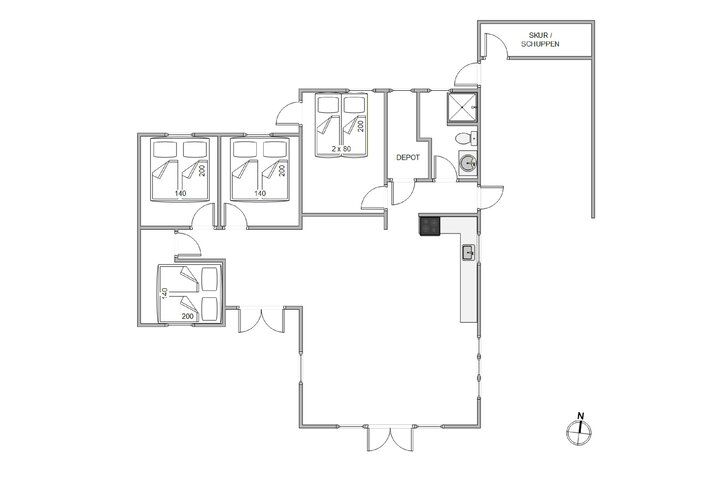 Sommerhus ii1012 på Holmsborgvej 50, Søndervig - Billede #13