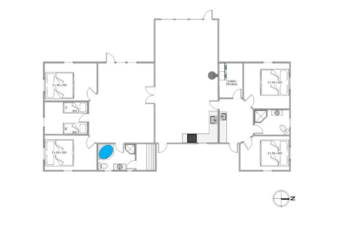 Ferienhaus ii1020 in Holdvej 38, Søndervig - Bild #13