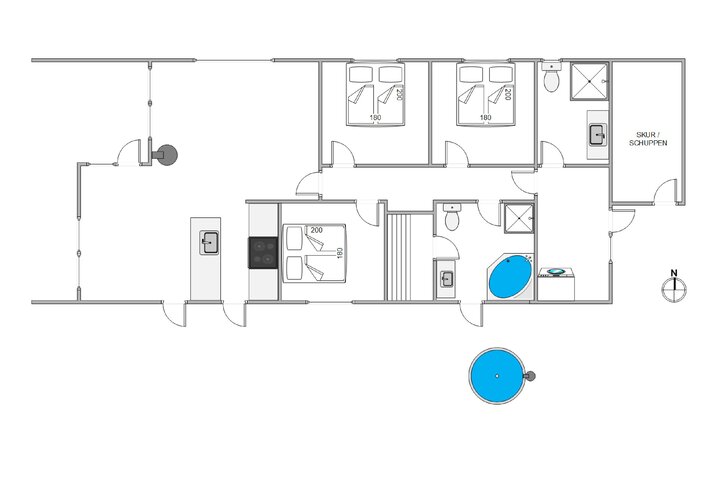 Ferienhaus ii1030 in Nordsøvej 426, Søndervig - Bild #13