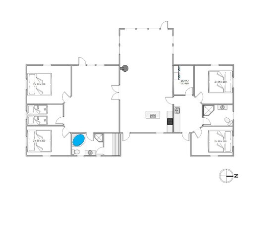 Ferienhaus ii1031 in Holdvej 42, Søndervig - Bild #13