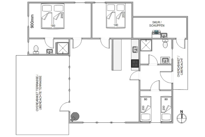 Ferienhaus ii1036 in Nordsøvej 45, Søndervig - Bild #13