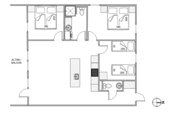 Ferienhaus ii1050 in Lodbergsvej 48 L 1., Søndervig - Bild #13