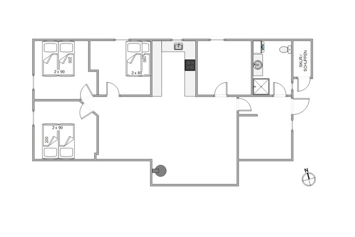 Sommerhus ii1056 på Holmsborgvej 21, Søndervig - Billede #13