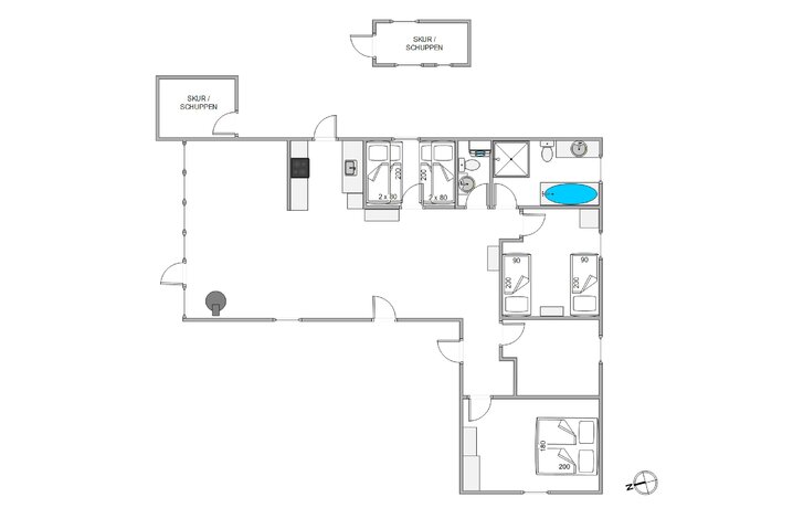 Ferienhaus ii1058 in Wolle Friks Vej 8, Søndervig - Bild #13
