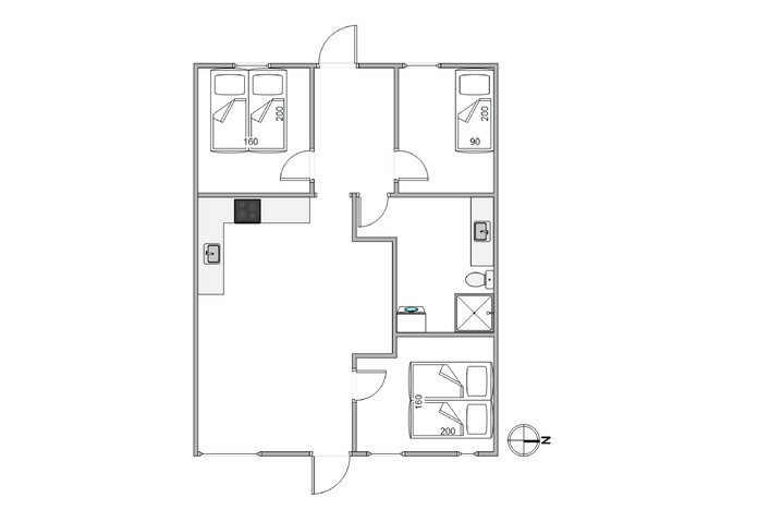 Ferienhaus ii1061 in Badevej 19D, Søndervig - Bild #13